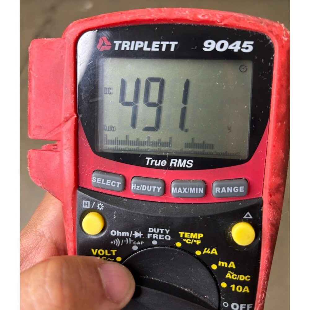 Triplett 9045 True RMS Cat III 6000 Count Digital Multimeter - Picture 6 of 12